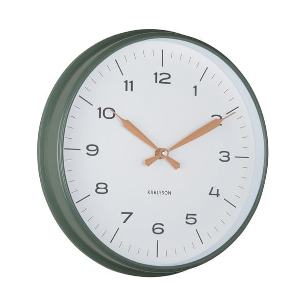 Стенен часовник ø 30 cm Modern Factory – Karlsson-image-3