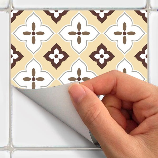 Комплект от 24 стикера за стена Kenjito, 15 x 15 cm - Ambiance-image-2