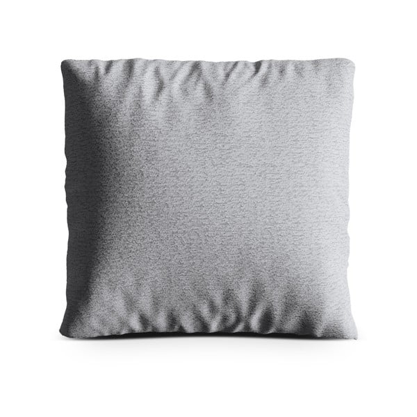 Светлосива възглавница за диван от прежда с примки от букле Kemi – Cosmopolitan Design