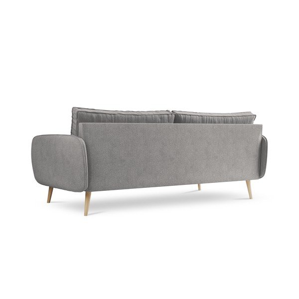 Сив диван Lento, 228 cm - Kooko Home-image-3