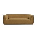 Диван от рипсено кадифе в цвят горчица 242 cm Giorgia – Bobochic Paris