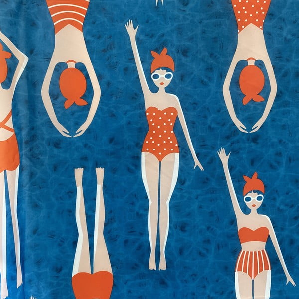 Завеса за душ 180x200 cm Baigneuses – Spirella-image-1