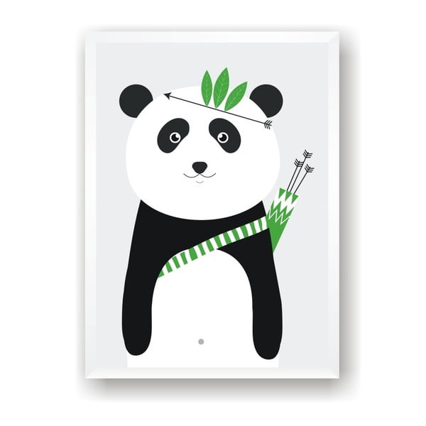Plakát Nord & Co Panda, 21 x 29 cm