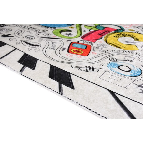 Детски килим подходящ за пране 100x160 cm Musical – Vitaus-image-2