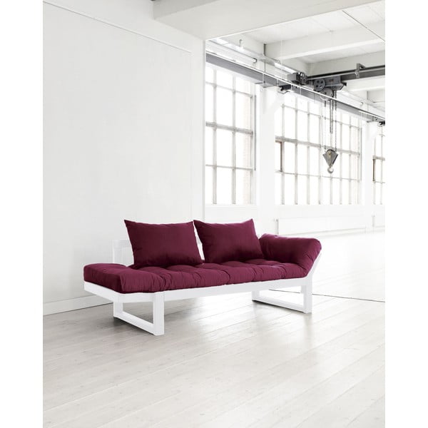 Pohovka Karup Edge White/Bordeaux-image-1
