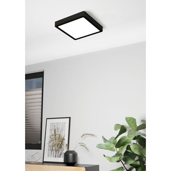 Черно LED осветително тяло за таван 21x21 cm FUEVA 5 – EGLO-image-3