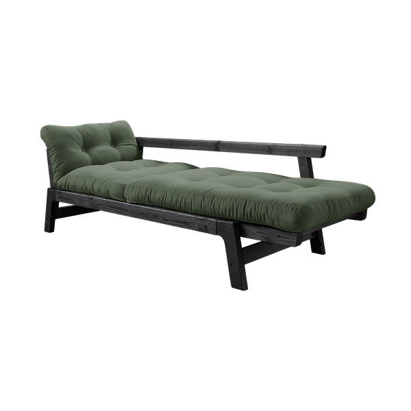 Променлив диван Черно/маслинено зелено Step - Karup Design-image-3