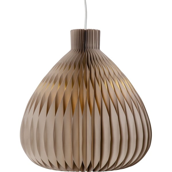 Светлокафяв абажур ø 38 cm Honeycomb - Star Trading-image-2