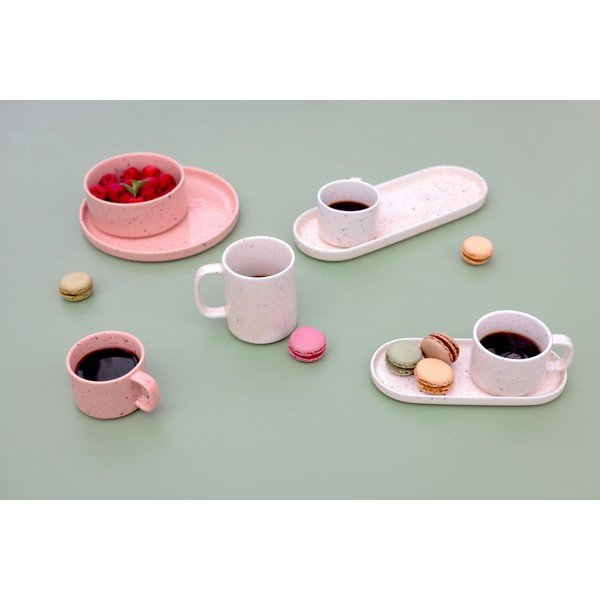 Бежова порцеланова чиния ø 25 cm Fika – ONA-image-4