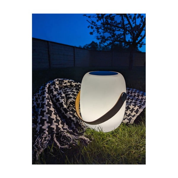 LED преносимо външно осветително тяло с таймер/с високоговорител с USB ø 18 cm Cardiff – House Nordic-image-3