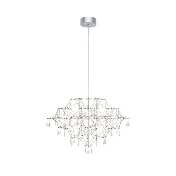 LED висящо осветително тяло в сребрист цвят ø 80 cm Efesos – Markslöjd