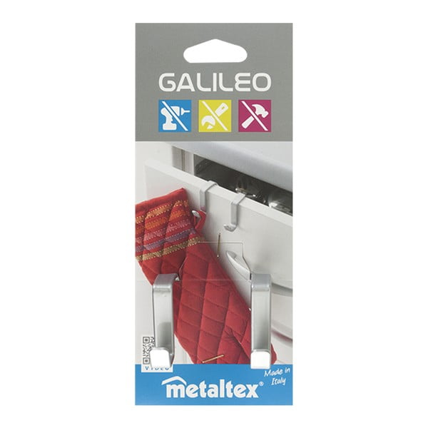 Двойна кука на вратата Galileo - Metaltex-image-3
