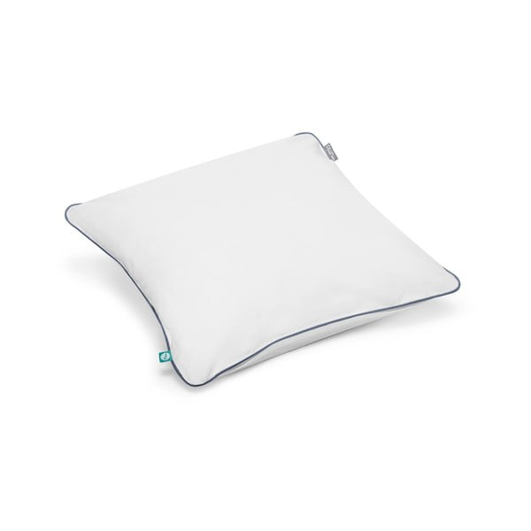 Бяла калъфка за възглавница със синьо райе Basic, 40 x 40 cm - Mumla