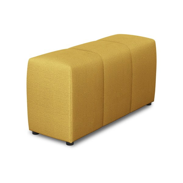 Жълт подлакътник за модулен диван Rome - Cosmopolitan Design