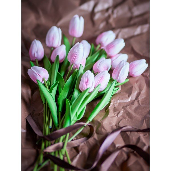 Изкуствено цвете (височина 32 cm) Tulip – Bloomingville-image-1