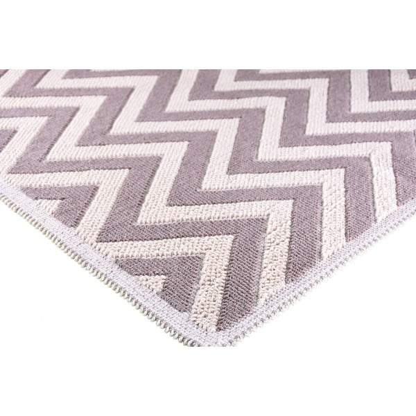Бежов памучен килим , 60 x 90 cm Zikzak - Vitaus-image-2