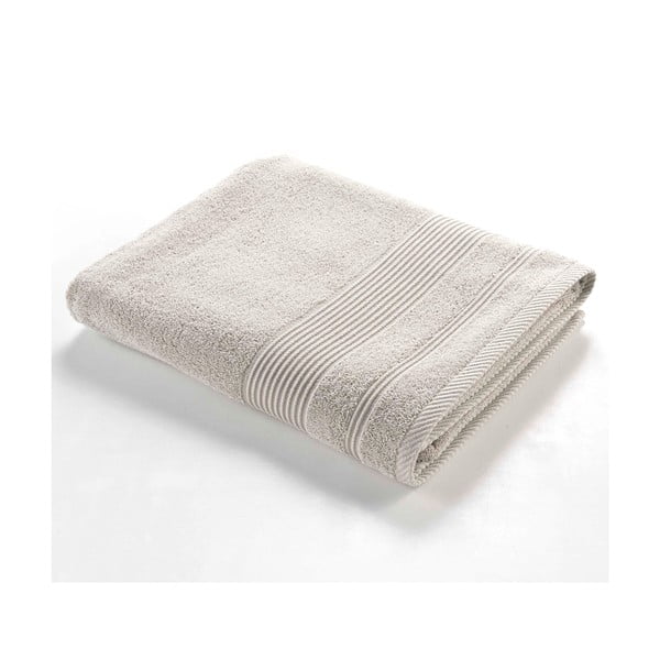 Бежова памучна хавлиена кърпа от тери 90x150 cm Tendresse – douceur d'intérieur