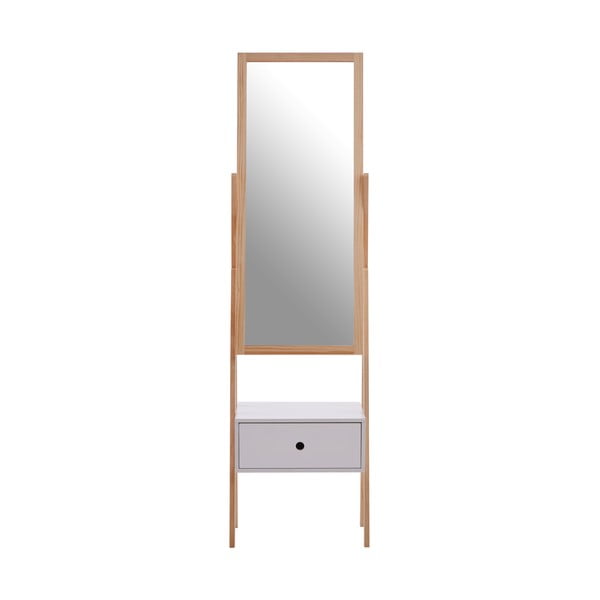 Подово огледало с дървена рамка 45x160 cm Rostok - Premier Housewares-image-1