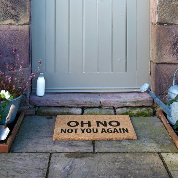 Изтривалка от кокосови влакна 40x60 cm Not You Again – Artsy Doormats-image-4