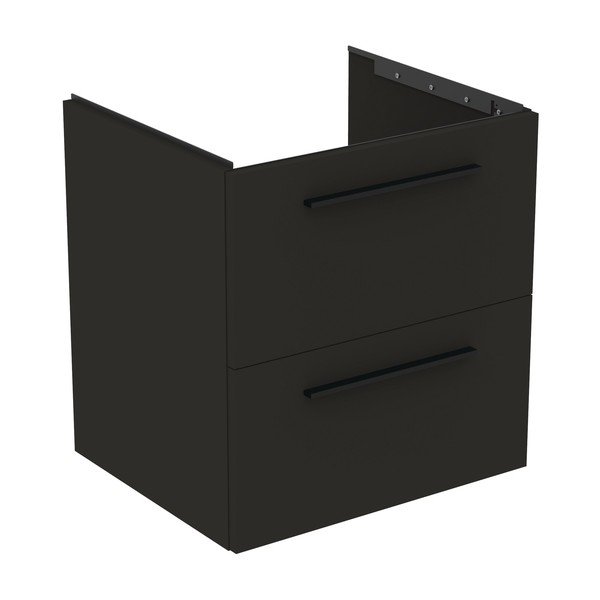 Антрацитен стенен шкаф за мивка 60x63 cm i.Life B – Ideal Standard-image-2