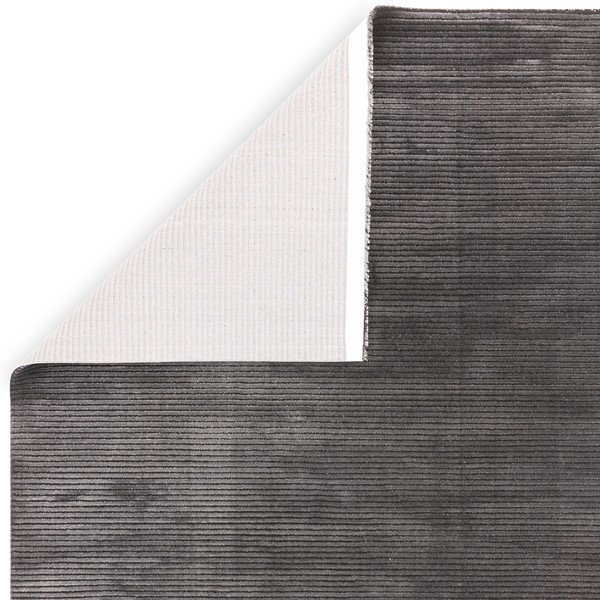 Антрацитенен килим 80x150 cm Kuza – Asiatic Carpets-image-4