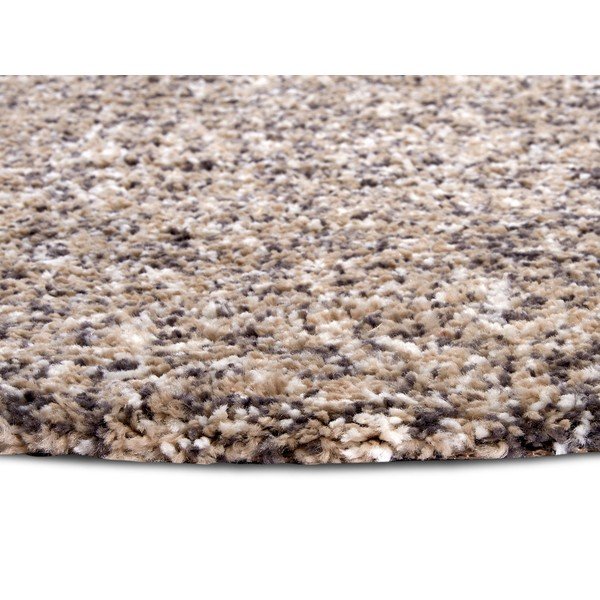 Бежов кръгъл килим ø 120 cm Shag - Hanse Home-image-3