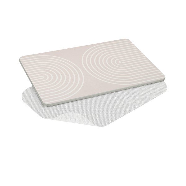 Бежов килим за баня от диатомична глина 39x60 cm Nazca – Wenko-image-2