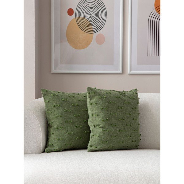 Калъфки за възглавници в комплект от 2 бр. 43x43 cm Tuffet – Mioli Decor-image-3
