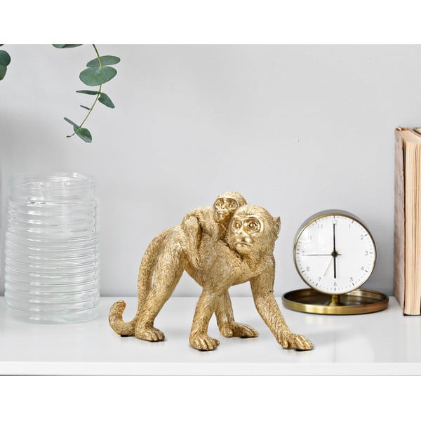 Статуя от полиресин (височина 18,5 cm) Monkey Mom – Mauro Ferretti-image-1