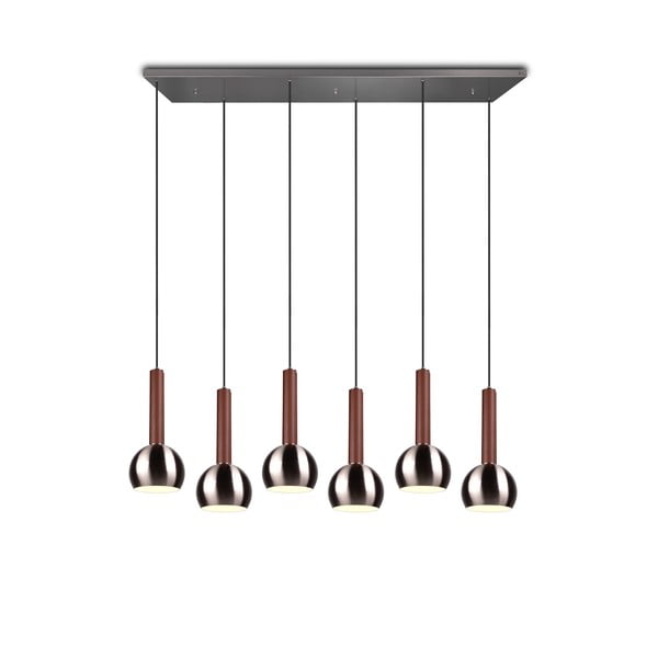 Черно висящо осветително тяло Ciliana – CINQUE-image-4