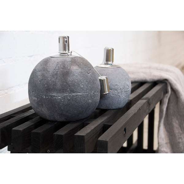 Бетонна маслена лампа (височина 16 cm) – Esschert Design-image-3