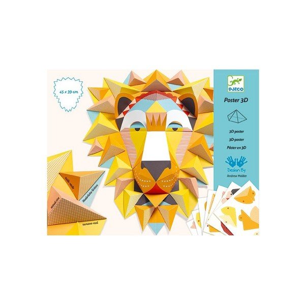 3D декорация Lion - Djeco-image-3