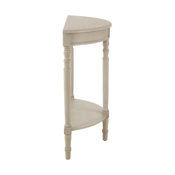 Бежова конзолна маса от масивен бор 30x80 cm Heritage – Premier Housewares-image-4