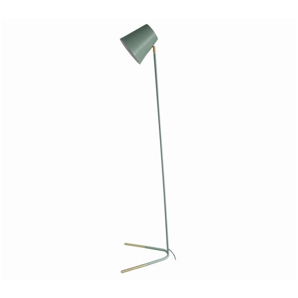 Зелена свободностояща лампа със златни детайли Noble - Leitmotiv