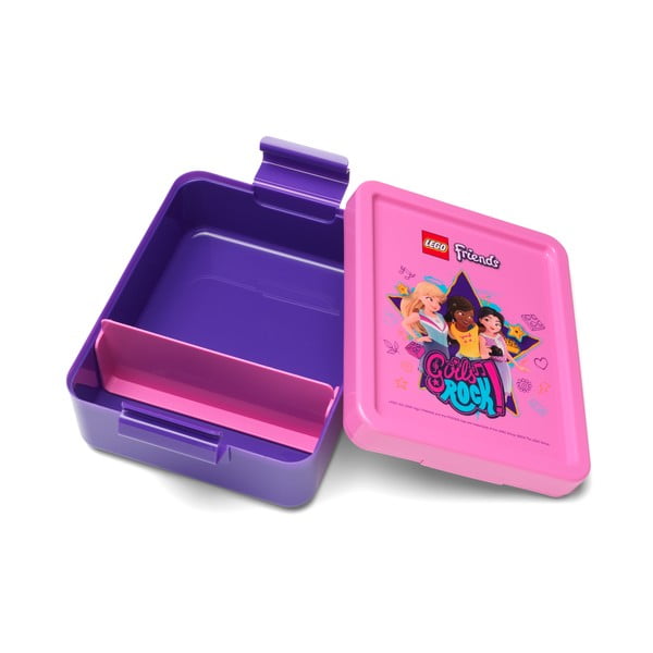 Комплект бутилка за вода и кутия за закуски Friends Girls Rock - LEGO®-image-1