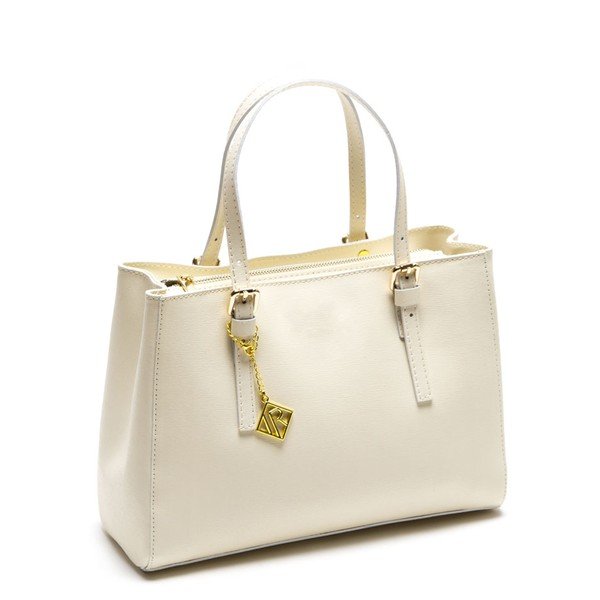 Kožená kabelka Isabella Rhea 441 Beige-image-1