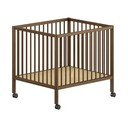 Кафява кошара за игра от масивен бук 95x75 cm Dino – Vipack