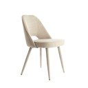 Светлосив трапезен стол Djeslin – Light & Living