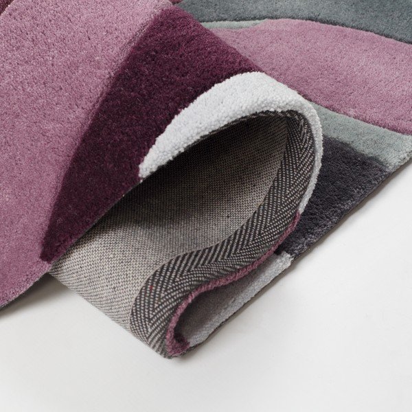 Сив и лилав килим Splinter Purple, 120 x 170 cm - Flair Rugs-image-4