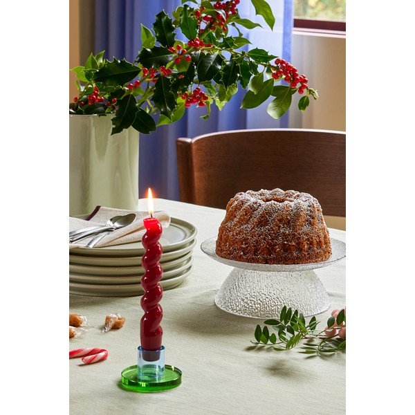 Стъклен свещник Astra – Hübsch-image-1