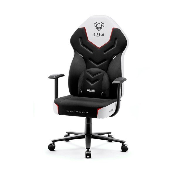Черен гейминг стол X-Gamer 2.0 – Diablo Chairs-image-3