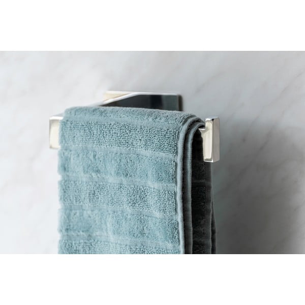 Самостоятелен държач за кърпи от неръждаема стомана в блестящо сребристо Genova - Wenko-image-3