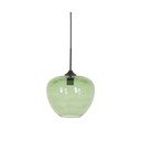 Зелена лампа за таван със стъклен абажур ø 30 cm Mayson - Light & Living