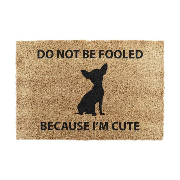 Изтривалка от кокосови влакна 40x60 cm Chihuahua – Artsy Doormats