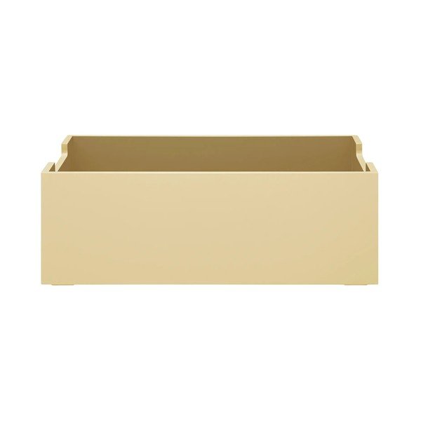Светложълта кутия за съхранение 25x39x14 cm Kasane M – Blomus-image-2