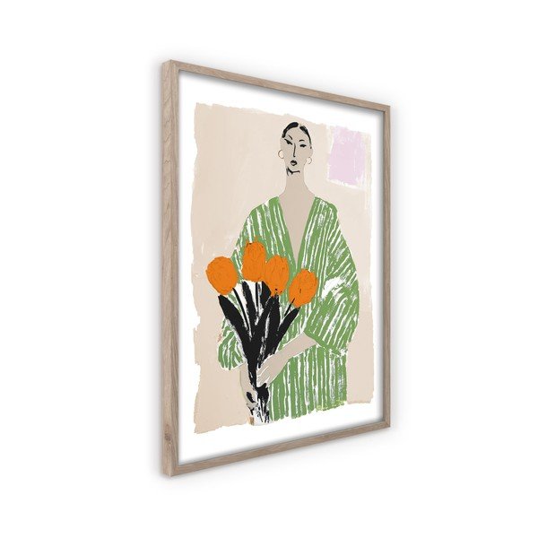 Печатна картина с включена рамка 50x70 cm Stella – Styler-image-3