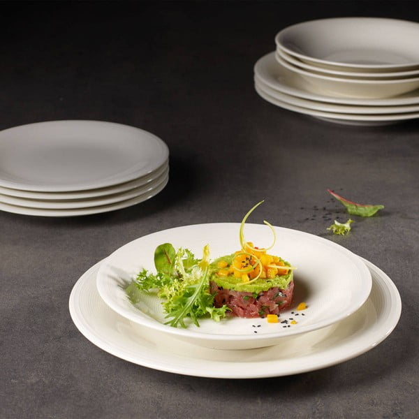 Бяла порцеланова дълбока чиния Villeroy & Boch , ø 23,5 cm Like Color Loop - like | Villeroy & Boch-image-1