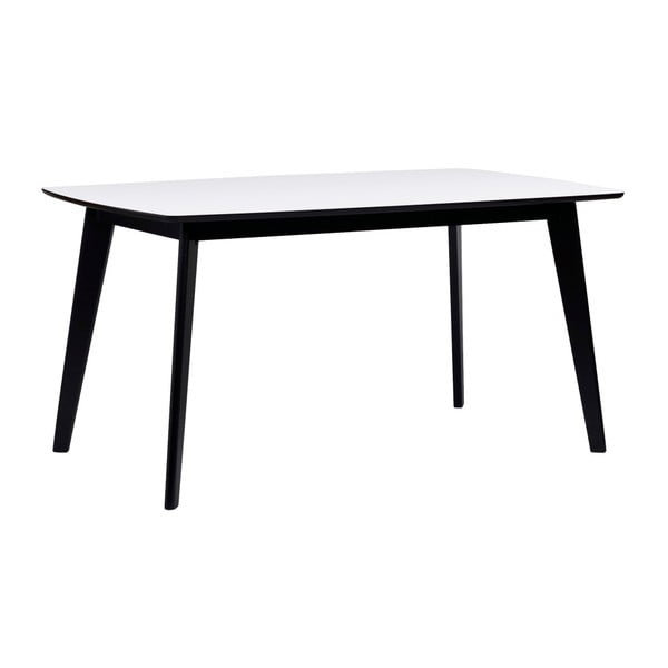 Черно-бяла маса за хранене Griffin, 150 x 90 cm Olivia - Rowico
