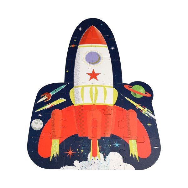 Пъзел (брой части 18) Space Age rocket – Rex London-image-2
