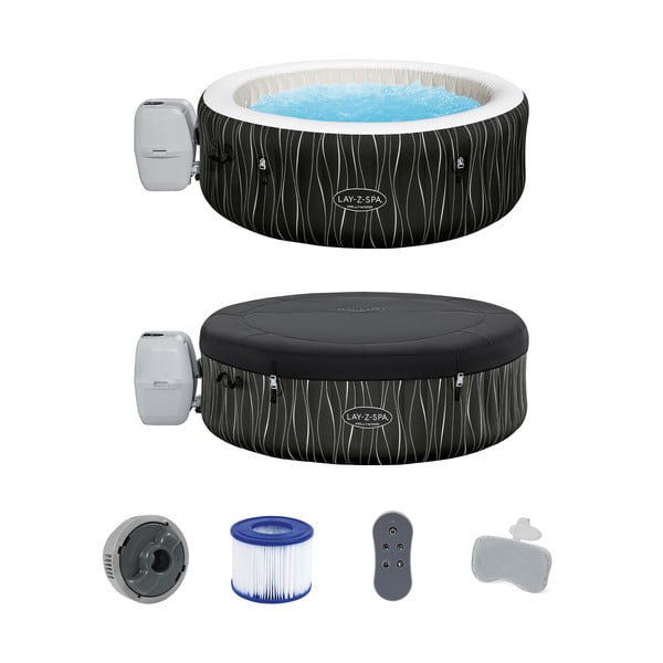 Надуваемо джакузи за 6 души ø 196 cm дълбочина 66 cm Lay-Z-Spa – Bestway-image-3
